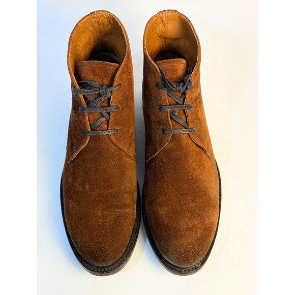 Frye Bowery Chukka Men\'s Ankle Boots  9 D Rust Suede Fashion Lace Up main image 6
